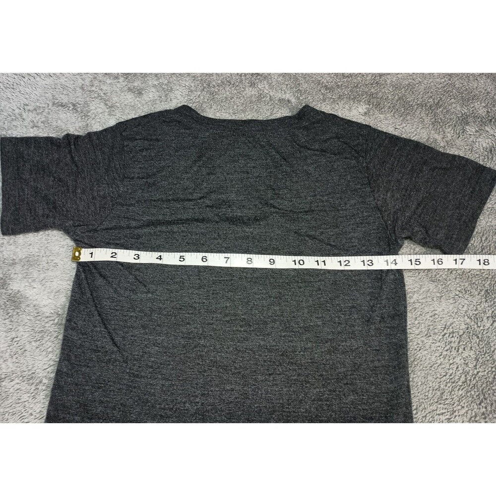 Disney Alice in Wonderland X-Small XS Black “We're All Mad Here” V-neck T-shirt - Picture 6 of 12